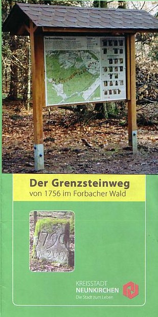 Grenzsteinweg – Infotafel 1 Grenzsteinweg - Infotafel