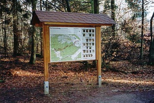 Grenzsteinweg – Infotafel 2 Grenzsteinweg - Infotafel