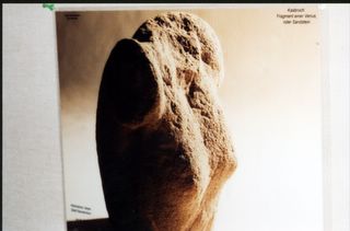 Kasbruchtal – Fragment einer Venus Statuette Kasbruchtal - Fragment einer Venus Statuette