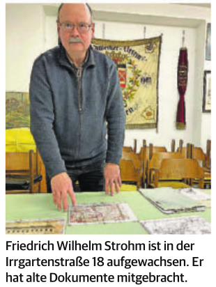 Umzug des HVSN 1 Friedrich Wilhelm Strohm