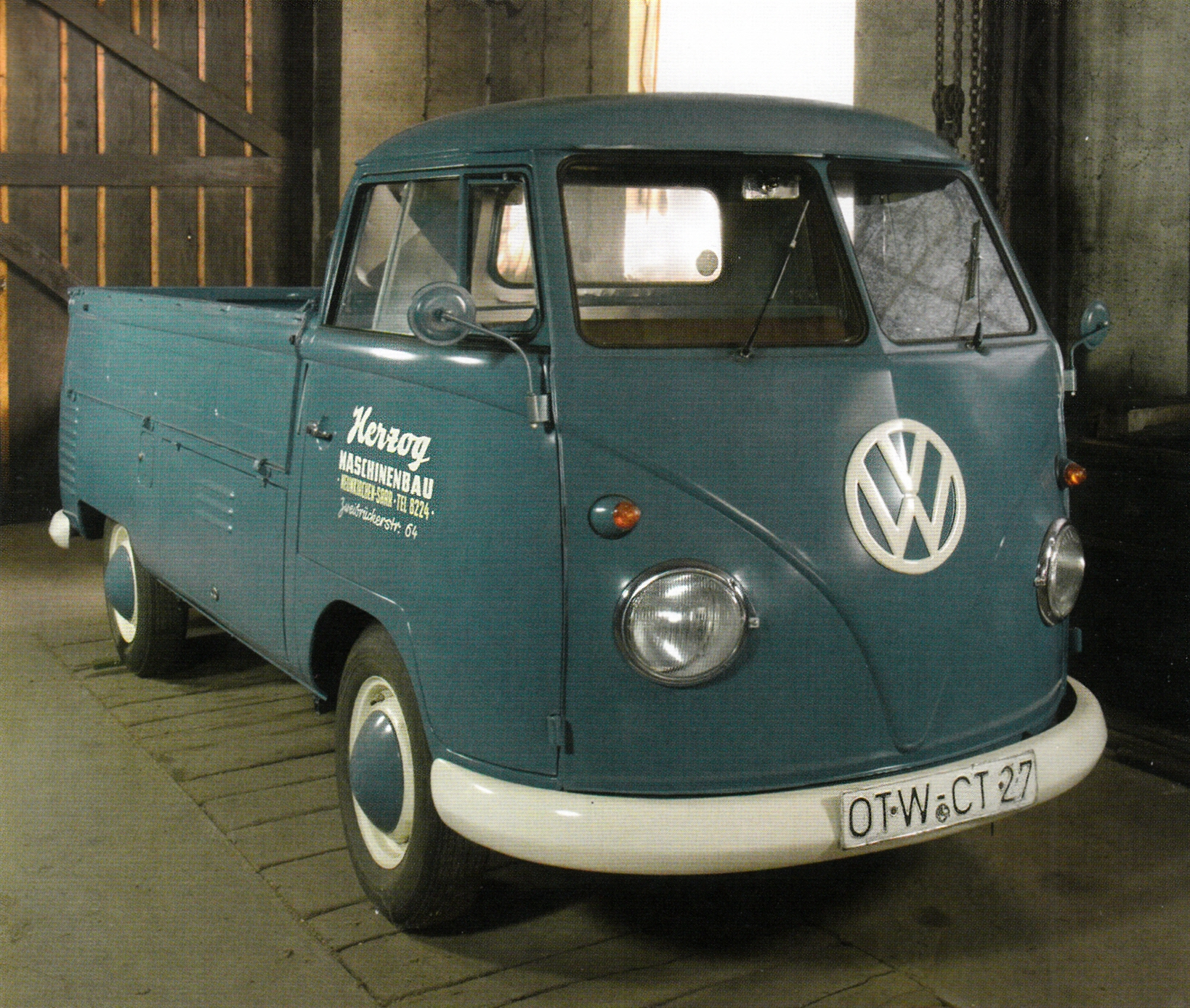 VW Pritschenwagen 1959 Fa. Herzog
